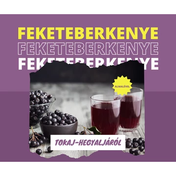 Feketeberkenye - alma gyümölcslé 3L